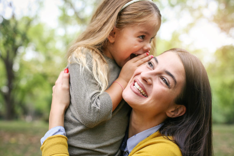 Makes Kids happier Center | Mom and Daughter