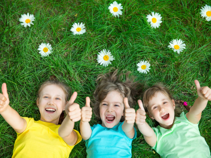 Group,Of,Happy,Children,Playing,Outdoors.,Kids,Having,Fun,In