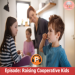 Brushing their teeth - Cooperative Kids